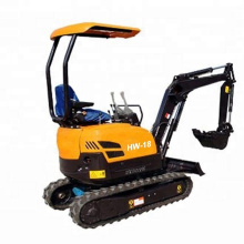 Rated Power 12KW Hydraulic Excavator 1.5Ton Mini Excavators With Imported Engine